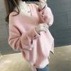 Autumn New Long Sleeve V Neck Women's Knitted Sweater Fashion Casual Loose Solid Winter Sweaters Women Soft Warm Elegant Ladies Knitwear Jumpers 25524