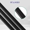 Outdoor Weather-Resistant Cable Ties, Self-Locking Cable Ties for Electrical Wires, Black, Cable Fixing Zippers, Pack of 100 (7.6370mm)