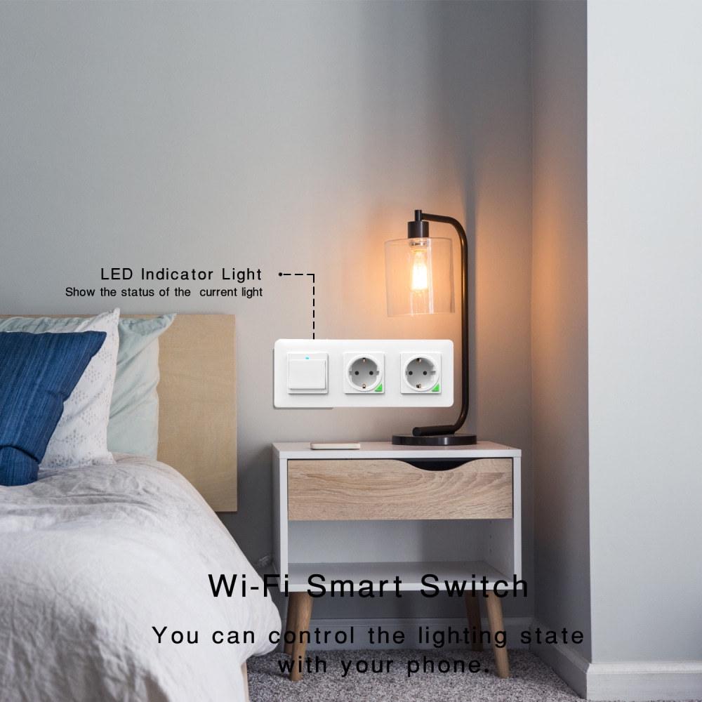 86 Type Smart WiFi Switch - Alexa Compatible Remote Control