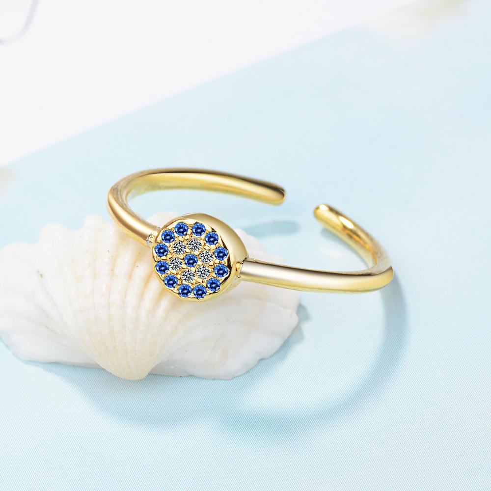 New  925 Sterling Silver Ring open Adjustable Fashion Exquisite Student Girlfriend Women Jewelry Accessories Wedding Party