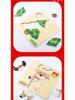 Children's Educational Wooden Christmas Puzzle: Montessori 4-in-1 Toy for Boys and Girls