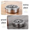 Portable Fireproof Mosquito Coil Holder with Lid
