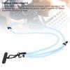Camera Neck Strap Nylon Aluminum Alloy 49-85cm Adjustable Length Quick Release Camera Rope for