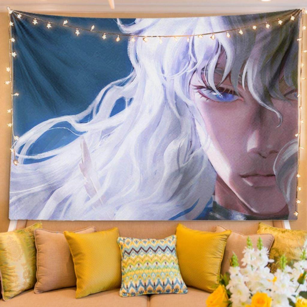 Anime Wallpaper Berserk Sleeve Art Wall Decoration for Bedroom Living Room Home Decor Guts Graphic Tapestry