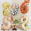Cartoon Animal Number Balloons for Baby's 1st Birthday or 100 Days Celebration Photo Table