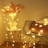 1PC Snowflake String Lights, USB Christmas Snowflaker String Lights DIY Garland String Lights for Xmas Patio Bedroom Party Decor