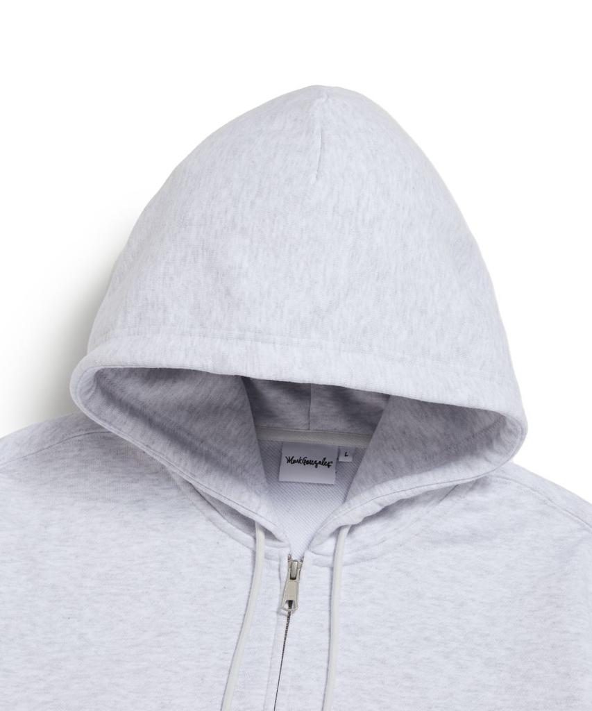Mark Gonzales Angel Wappen Zip-Up Hoodie - L/Grey
