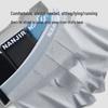 Nanjiren Men's 10A Antibacterial Cotton Boxer Briefs