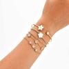 Fashion Zircon Stainless Steel Gold Bracelet Bracelet Ladies Jewelry