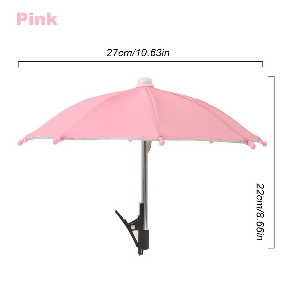 Anti-Glare Phone Umbrella Holder With Clip Phone Fixed Clip  Electric Vehicle