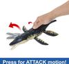 Mattel Jurassic World Roaring Kronosaurus Action Figure, Approximately 30cm Long, Ages 4 and Up, HLP18