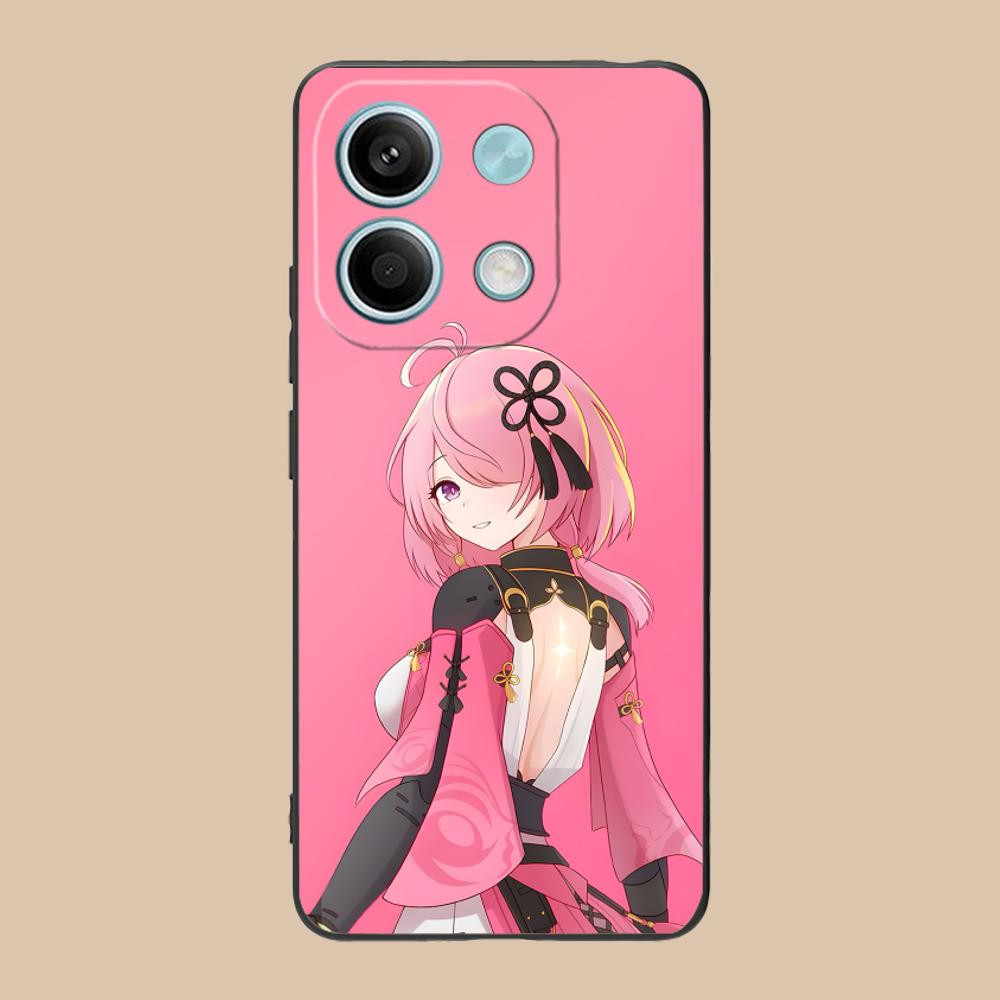 Wuthering Waves Taoqi Mobile Phone Case for POCO M7 M6 M5 M4 M3 X7 X6 X5 X4 X3 Pro GT 5G Colorful Printing Cover Cover Pretty