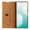 NILLKIN Qin Pro Series for Samsung Galaxy Z Fold7 5G Case with Card Slots Leather Phone Cover with Stylus