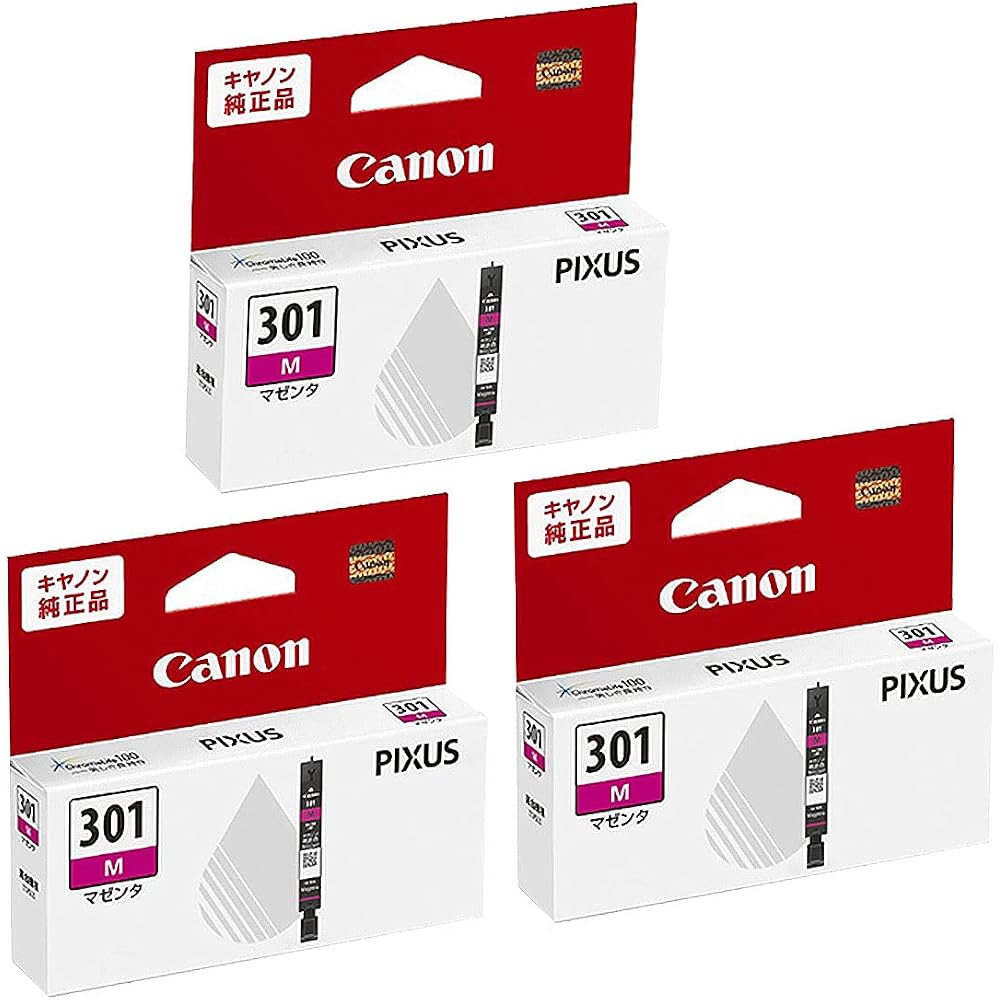 Canon Canon 5129C001 Ink Tank BCI-301M Magenta Set of 3