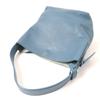 HIROFU Handbag Blue leather Women 19250B Used