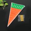 20/50/100Pcs Candy Bags Moisture-proof Cartoon Shape Plastic Cute Carrot Design Snack Popcorn Packing Bags for Bakery