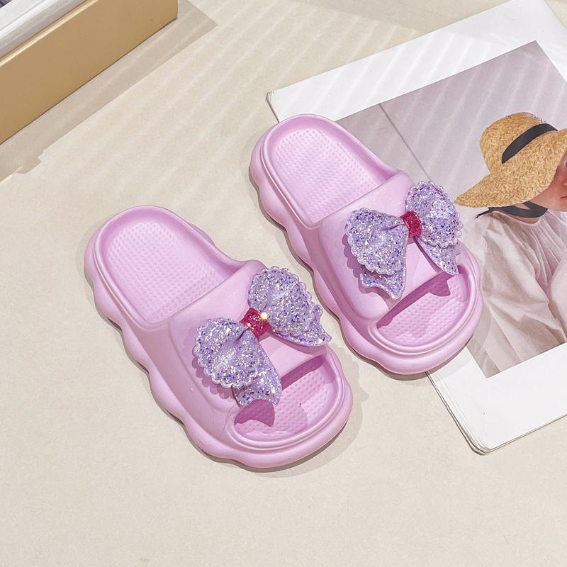 Kreskówkowe, miękkie, antypoślizgowe sandałki plażowe dla dzieci z pianki EVA