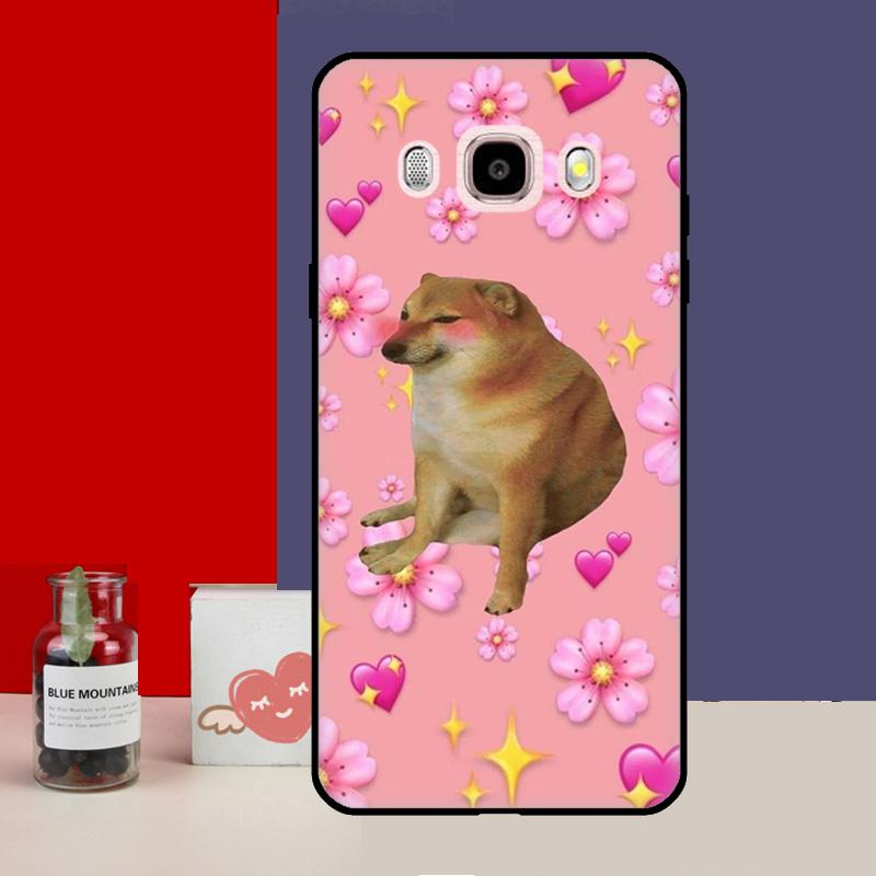 Doge Pes Cheems Meme Pouzdro Pro Samsung Galaxy J7 J5 J3 J1 A3 A5 2017 2016 J4 J6 Plus A6 A7 A8 A9 2018 Zadní Kryt