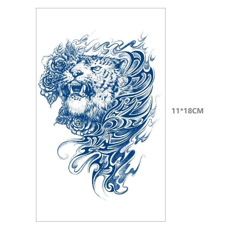 Emmy Herbal Gradual Change Water Transfer Simulation Can Not Wash Off Semi-Permanent Bow Deer Head Dream Catcher Tattoo Sticker