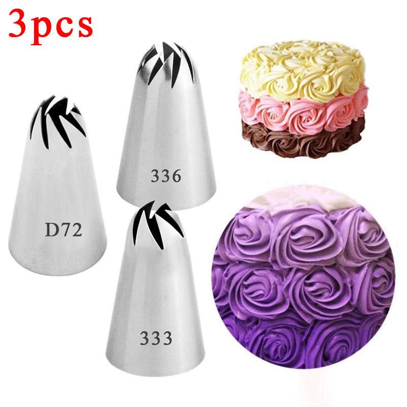 54 Styles Leaf Russian Tulip Icing Piping Nozzles Stainless Steel Flower Cream Pastry Tips Nozzles Cupcake Cake Decorating Tools