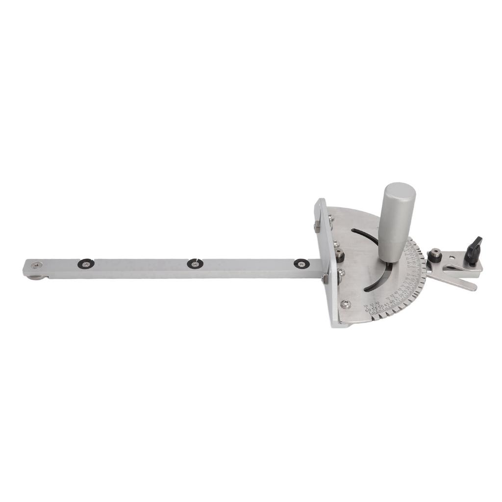 Miter Gauge Wear Resistant Aluminum High Accuracy Table Saw Miter Gauge for Woodworking