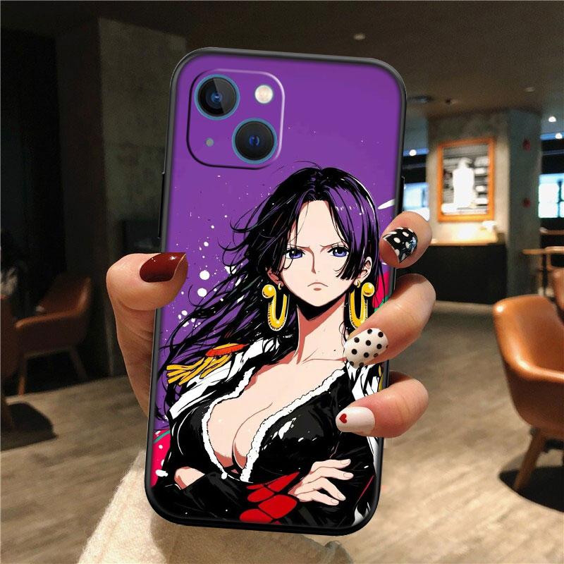 

TR23 One Piece Boa Hancock Shell Phone Case for Samsung Galaxy S20 S21 S22 Ultra FE Plus A21S A22 A24 A25 A26 A30 A30S A31 Galaxy S21 5G