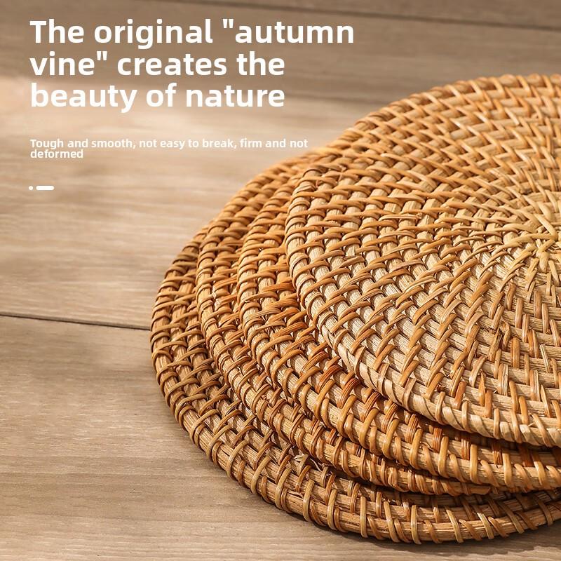 Creative Round Bowl Heat Insulation Household Anti-scald High Temperature Resistant Table Mat