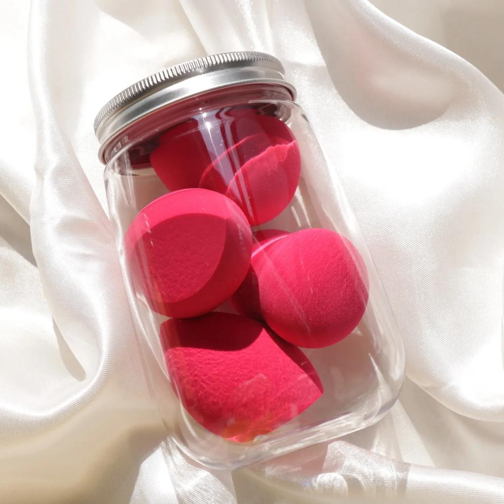 4/7Pcs Makeup Sponge Set Face Beauty Cosmetic Powder Puff For Foundation Cream Concealer Make Up Blender Tools