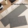 Set Of 2 Polyester Fiber Kitchen Mats Water And Oil Absorbent Non-Slip Woven Mats Easy To Clean Household Kitchen Floor Mat