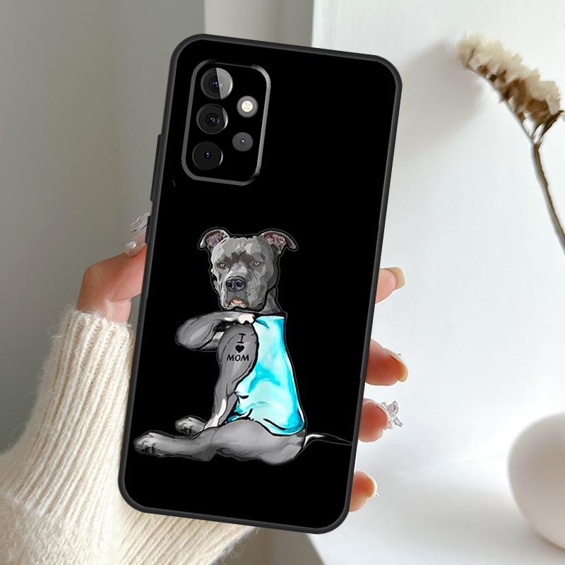 

Pitbull Dog Case For Samsung Galaxy A16 A26 A36 A56 A55 A35 A15 A54 A34 A14 A52 A32 A12 A13 A33 A53 A17 Samsung A23