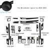Carbon Fiber For Mitsubishi Lancer-ex 2010-16 Car Film Interior Sticker Center Console Gear Dashboard Air Door Handle Lift Panel