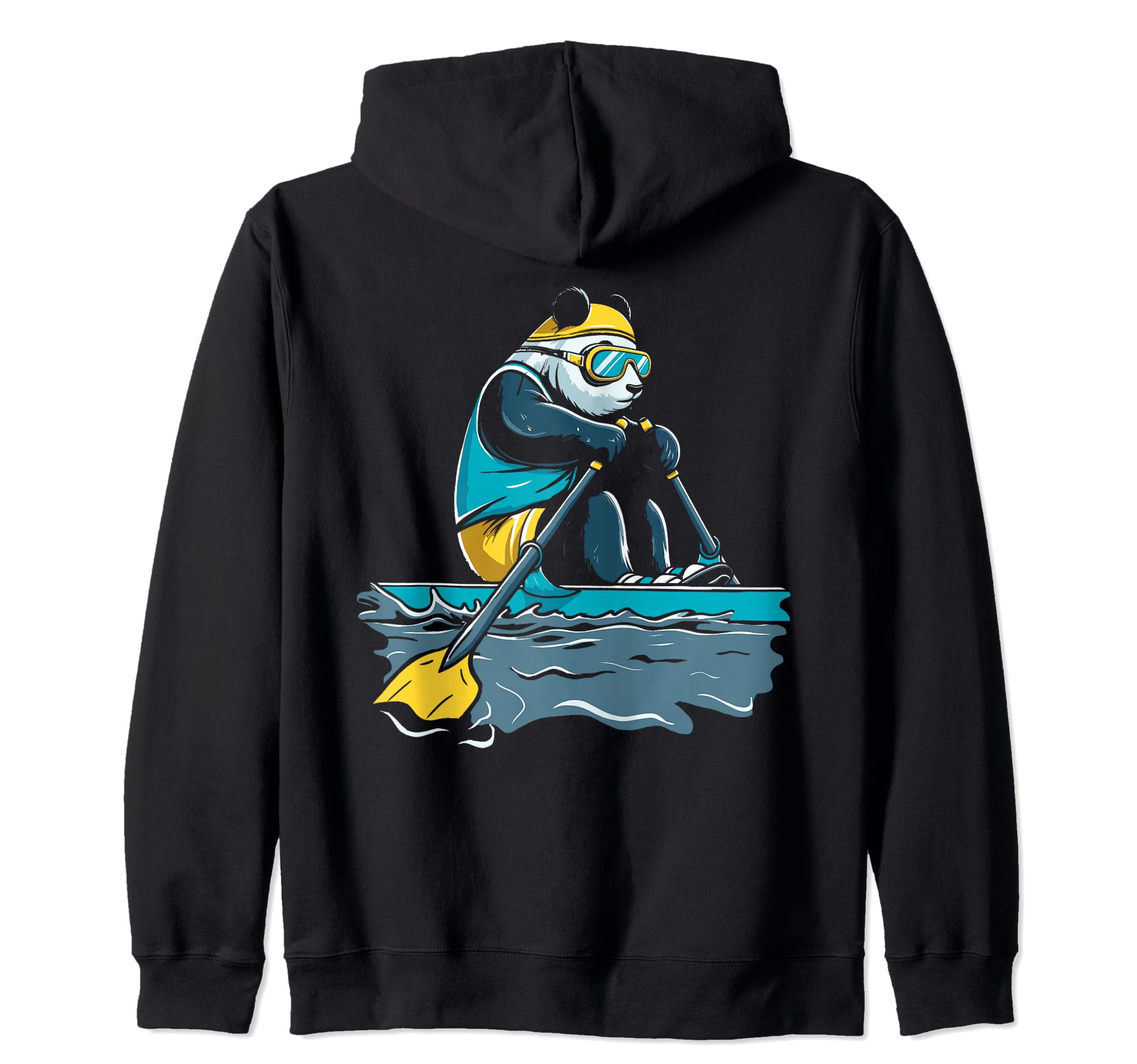 

Rowing Sculling Panda Rower Zip Hoodie