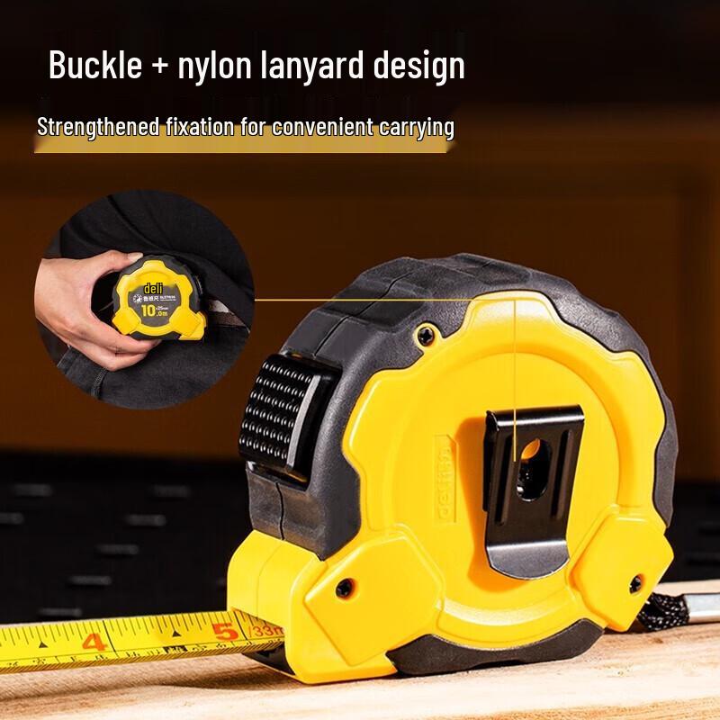 Deli High-Precision Steel Tape Measure