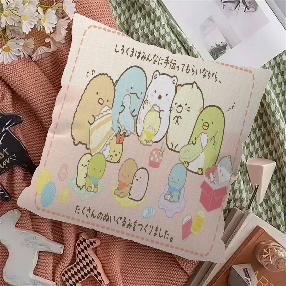 Sumikko G-Gurashi Pillow Cover Sofa Cushion Cover Home Room Decoration Children Gift