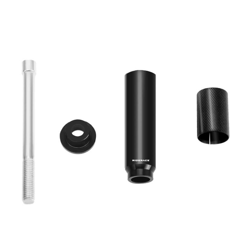 Bicycle Fork Tube Extend Stem Extender With Headset Washer Aluminum Alloy MTB Road Bike Handlebar Riser Extension Adapter Hidden