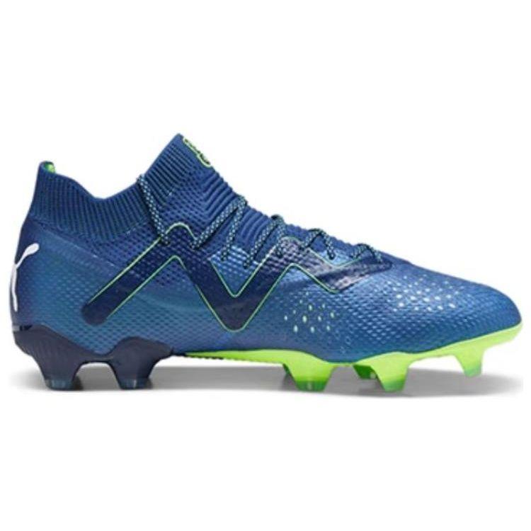 Puma Future Ultimate FG AG Men's Persian Blue White Pro Green Soccer Cleats 107355-03