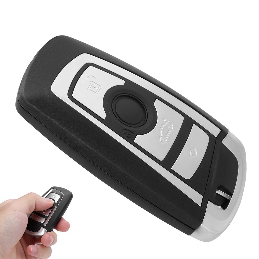 Remote Car Key Shell Case 4 Button Replacement for 5 Series 7 Series 550i 535i 528i X3