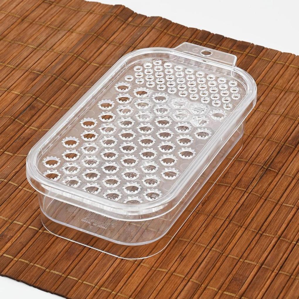 Klarer Transparenter Babykost-Frucht-Reibe