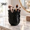 Vivid Leaf Texture Pen Cup Cabbage Shape Holder, 3D Print PLA Makeup Brush Organizer, Decorative Storage for Dressing Tables Stable Base Stationery