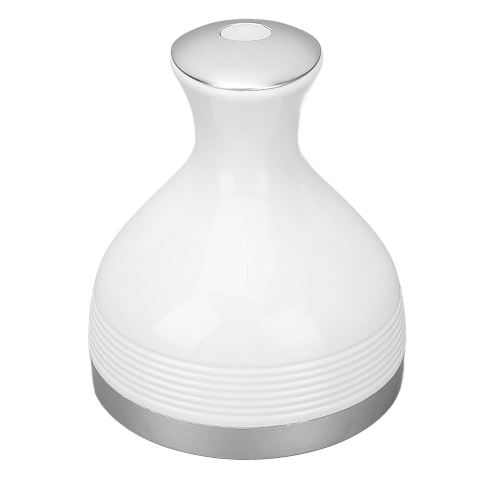 

Электрический массажер для кожи головы IPX7 Водонепроницаемый 4 режима Силиконовый электронный массажер для кожи головы для домашних кошек белый