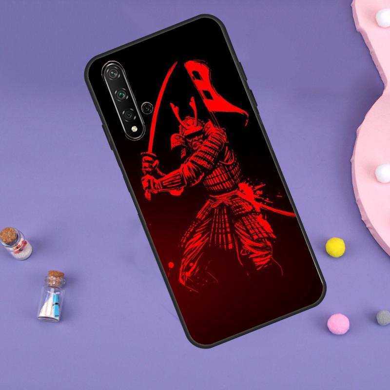 Samurai Mask Demon For Huawei Nova 5T 9 10 SE 7i 8i 11i 12i Y60 Y61 Y70 Y72 Y73 Y90 Y91 P20 P40 P30 Lite Case