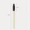 100pcs Disposable Eyelash Brushes Disposable Wood Handle Eyelash Mascara Wands Eye Lashes Extension Makeup Brush Black