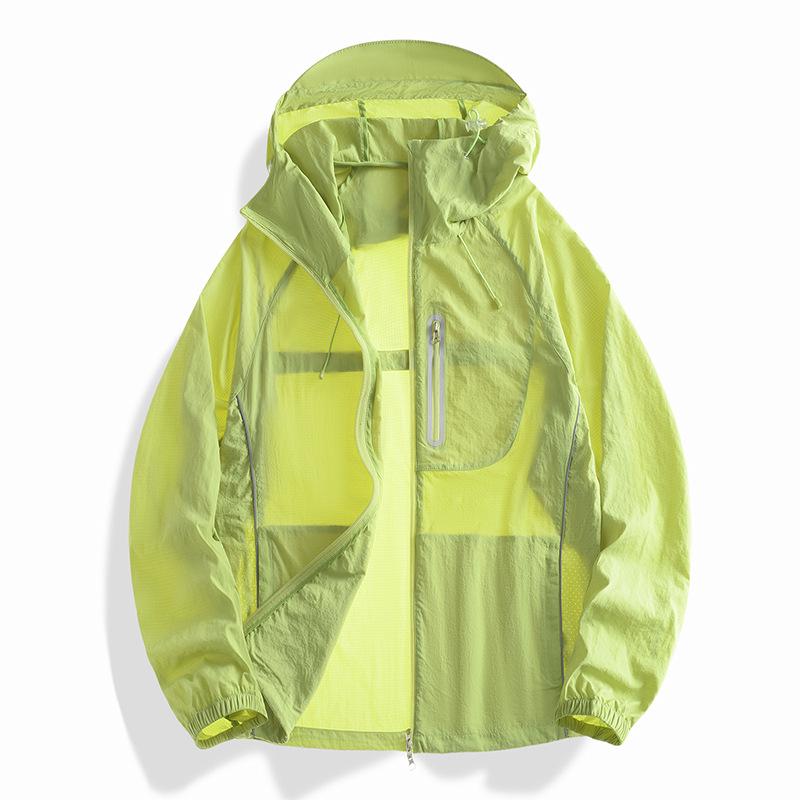 Unisex Anti-UV Windproof Nylon Jacket for Mountain Climbing - Lightweight Summer Sun Protection
