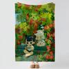 Anime L-Luo Xiaohei-i Throw Thick Comfort Flannel Quilt, Multi-scene Use Indoor Outdoor Daily Nap