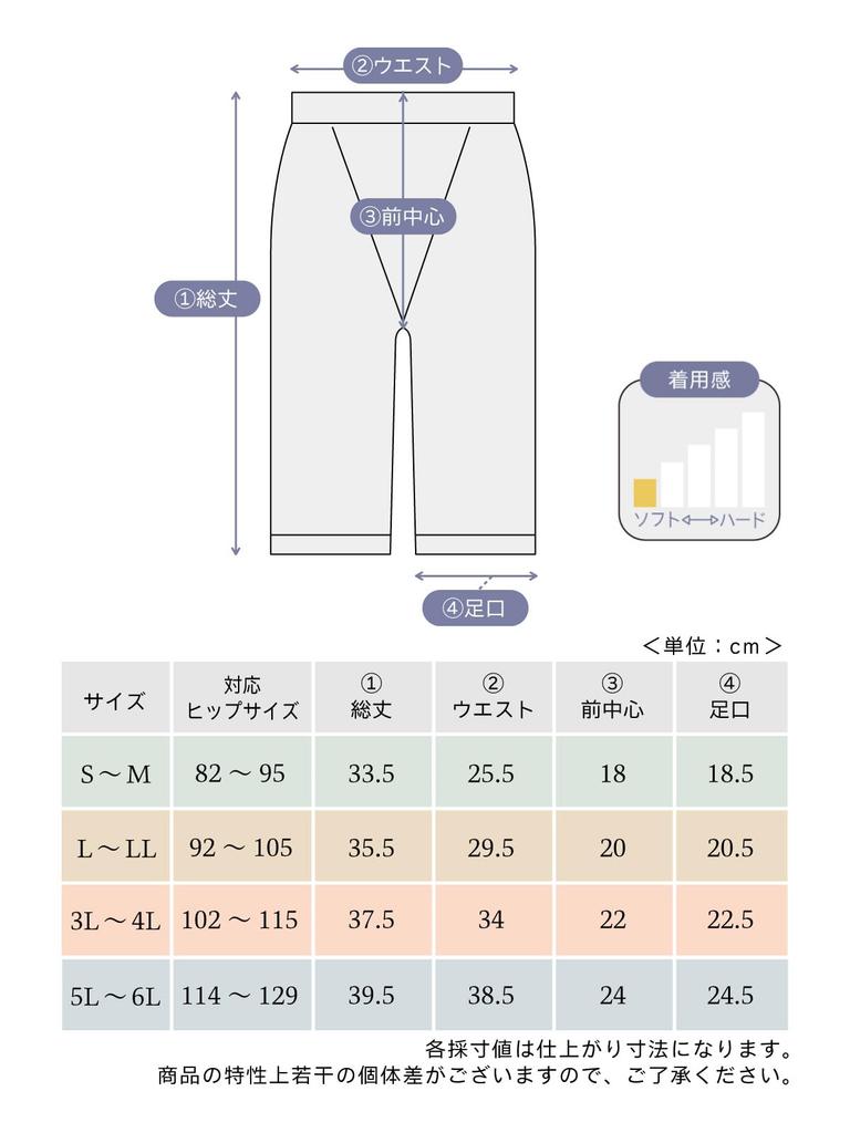 Měkké stahovací prádlo se vzorem gerbery, směs bavlny, velká velikost, spodní prádlo, popelavé [Andijur] [Stahovací prádlo Ari Sugihary] Dámské břicho, boky, stehna,