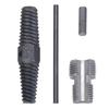 PVC Pipe Threading Tool for Electric Drill Compact PVC Pipe Threader Set Threading Tool for Efficient Pipe Installation