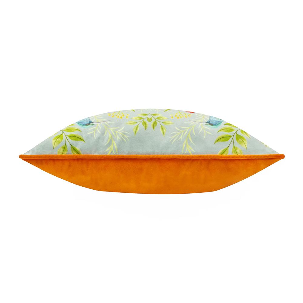 Wylder Nectar Kontrastní lemování Sametový květinový povlak na polštář