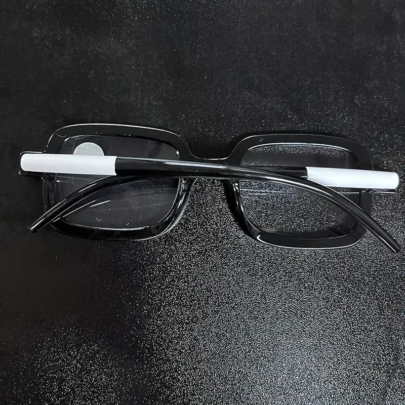 3PCS Flexible Anti Blue Light Reading Glasses +100 to +400 for Men Women PC Square Frame Eyewear Fashion Glasses with Grade