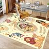 Lion Adventure Carpet For Playroom Bedroom Living Room Sofa Home Decorkids Game Area Rug Nonslip Floor Mat