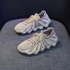 New Women's Shoes Plain-coloured Casual Shoes Stylish and Versatile Trainers Trendy Tennis Shoes